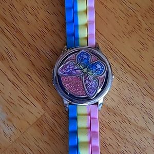 Accutime, Vintage spinning Butterfly watch